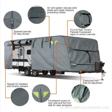 غطاء RV Cover All-Weather RV Cover Treptible